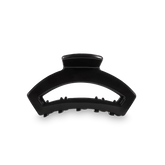 Open Jet Black Tiny Hair Clip