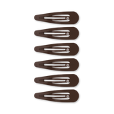 Brown Snap Clip (6Ct)