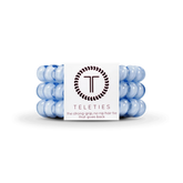 Washed Denim Large Hair Ties