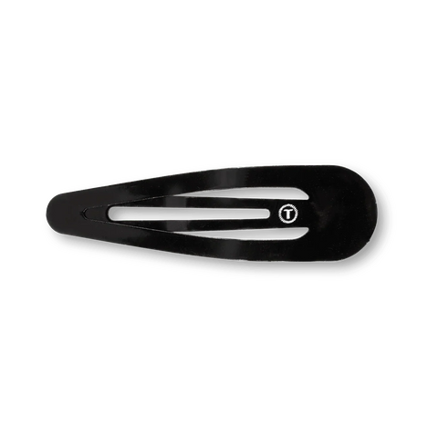 Jet Black Snap Clip (6Ct)