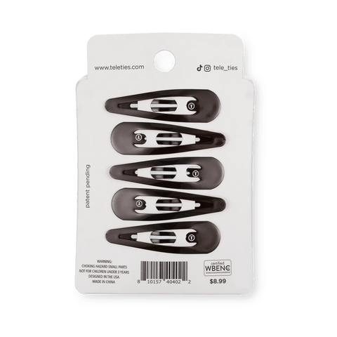 Brown Snap Clip (6Ct)