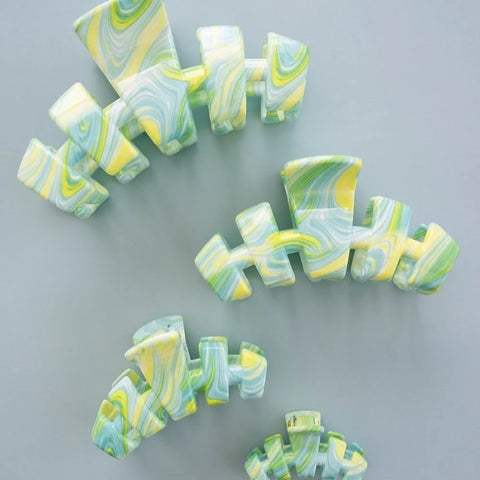 Classic By the Sea Shore Large Claw Clip