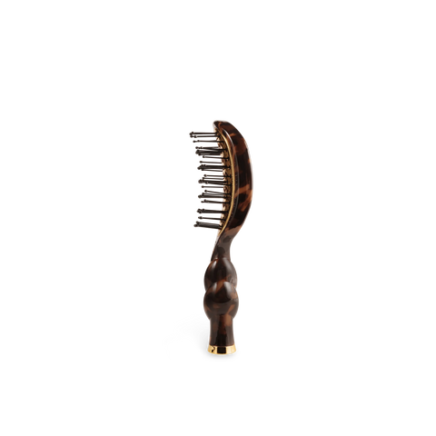 Mini Vented Hair Brush - Tortoise