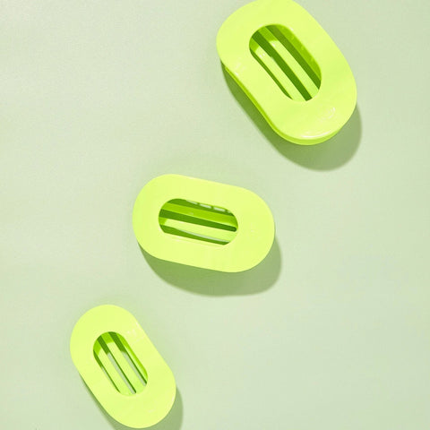 Summer Brights Small Flat Round Hair Clip