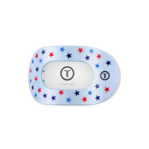 United We Sparkle Medium Flat Round Hair Clip