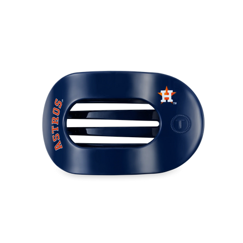 Houston Astros Medium Flat Round Hair Clip