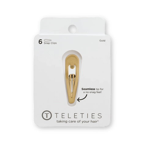 Gold Snap Clip (6Ct)