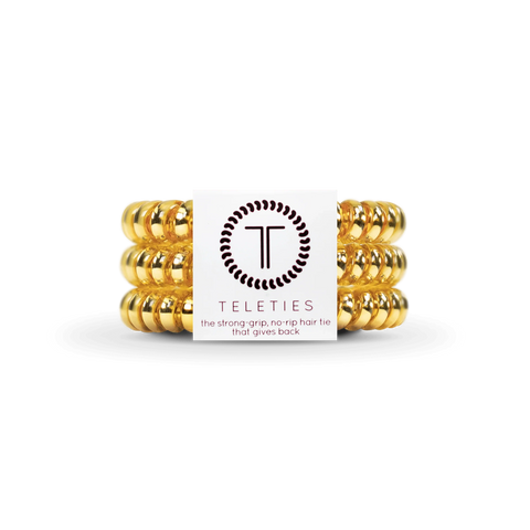 Sunset Gold Small Hair TIes