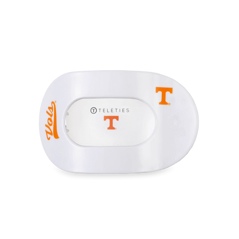 Go Vols! Medium Flat Round Hair Clip