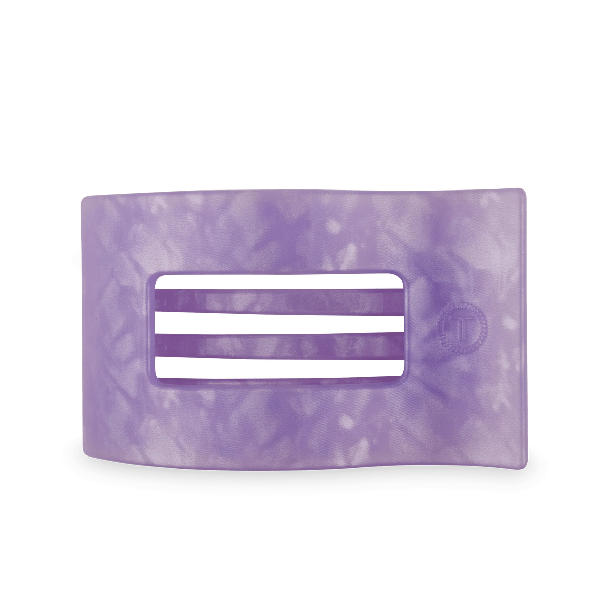 Lavender Mist Large Flat Rectangle Hair Clip