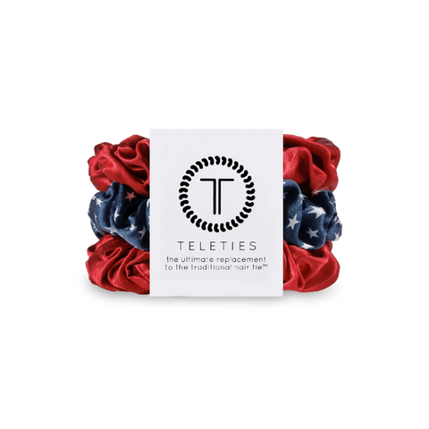 Independence Bae Large Silk Scrunchies