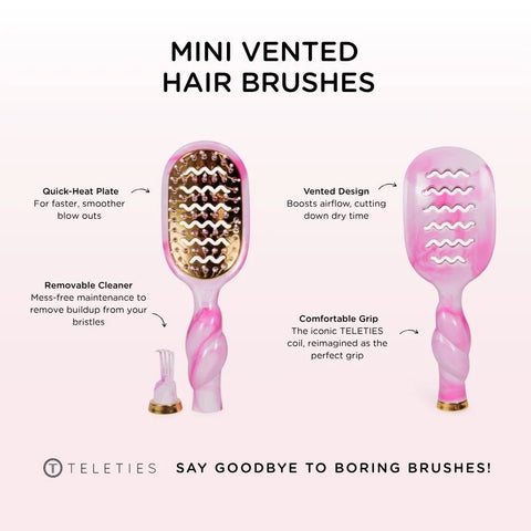 Mini Vented Hair Brush - Pinch Me!