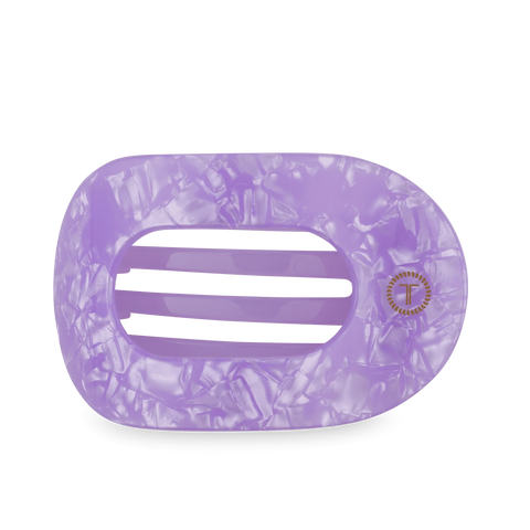 Lavender Mist Large Flat Round Hair Clip