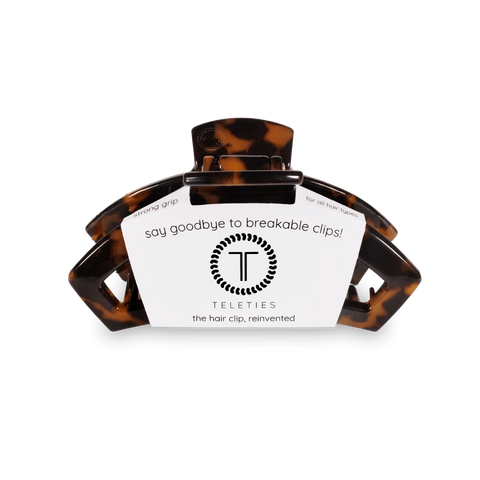 Open Tortoise Small Claw Hair Clip