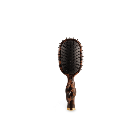 Mini Detangler Hair Brush for Medium Hair - Tortoise