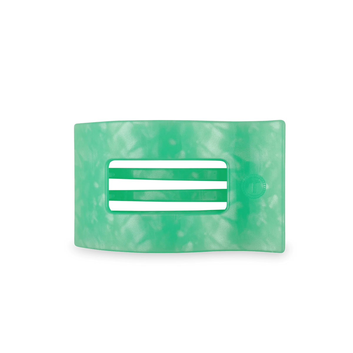 Spring Splash Medium Flat Rectangle Hair Clip