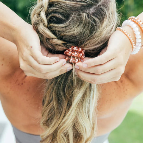 Millennial Pink Large Hair Ties