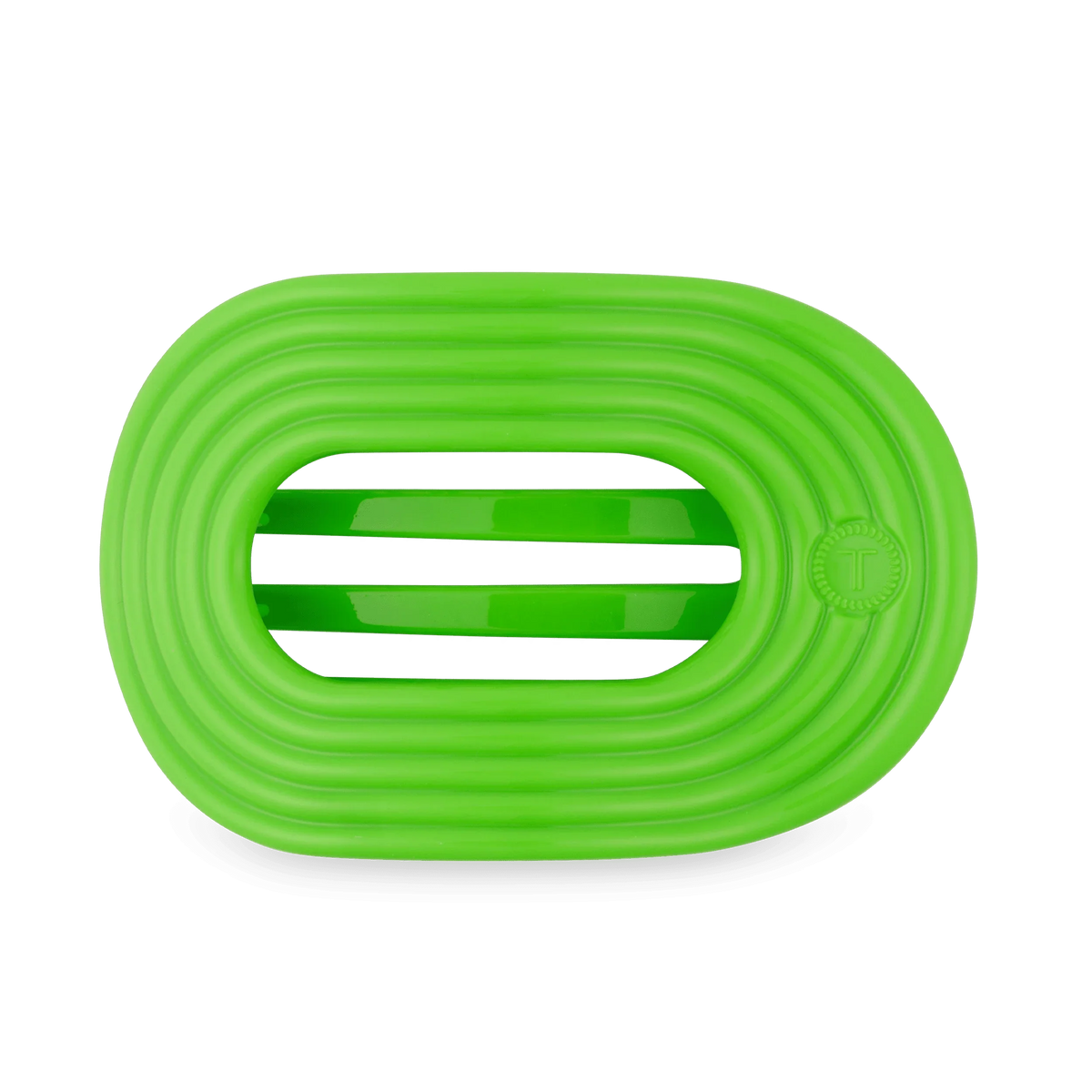 Glow For It Large Flat Round Hair Clip