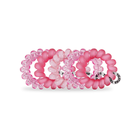 Pretty in Pink Tiny Hair Ties
