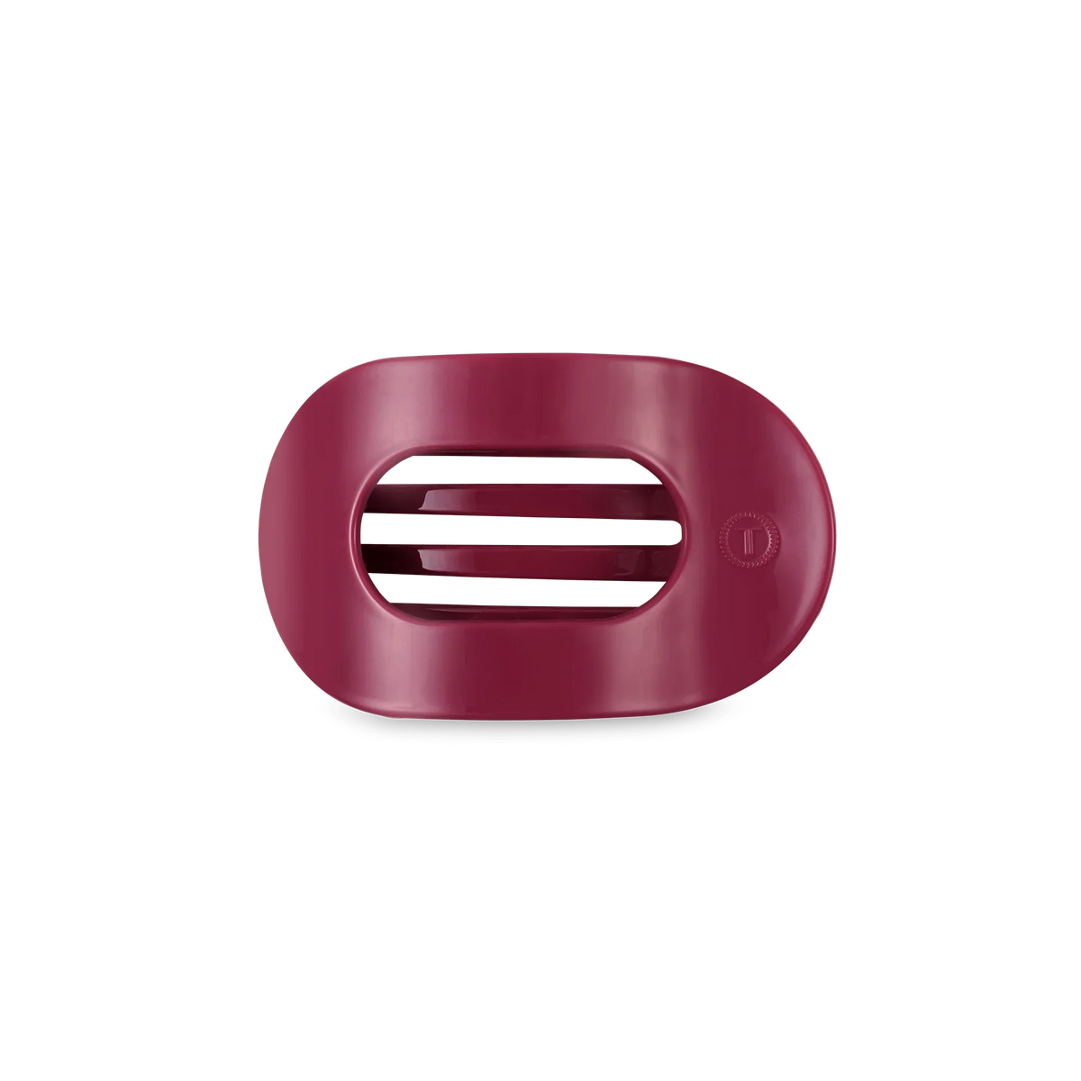 Wild Side Small Flat Round Hair Clip