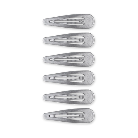 Silver Snap Clip (6Ct)