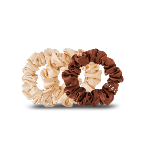 For the Love of Nudes Small Silk Scrunchies