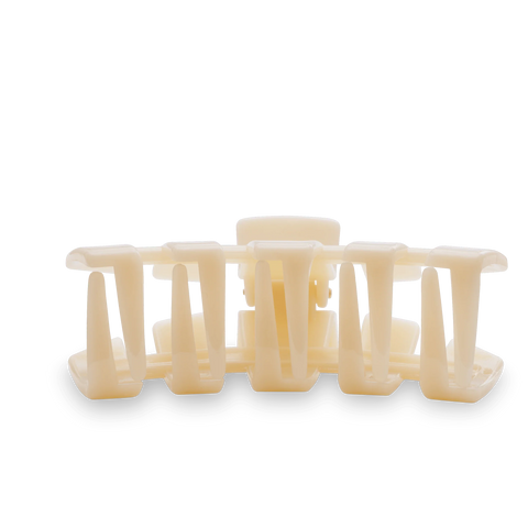 Classic Almond Beige Medium Claw Clip