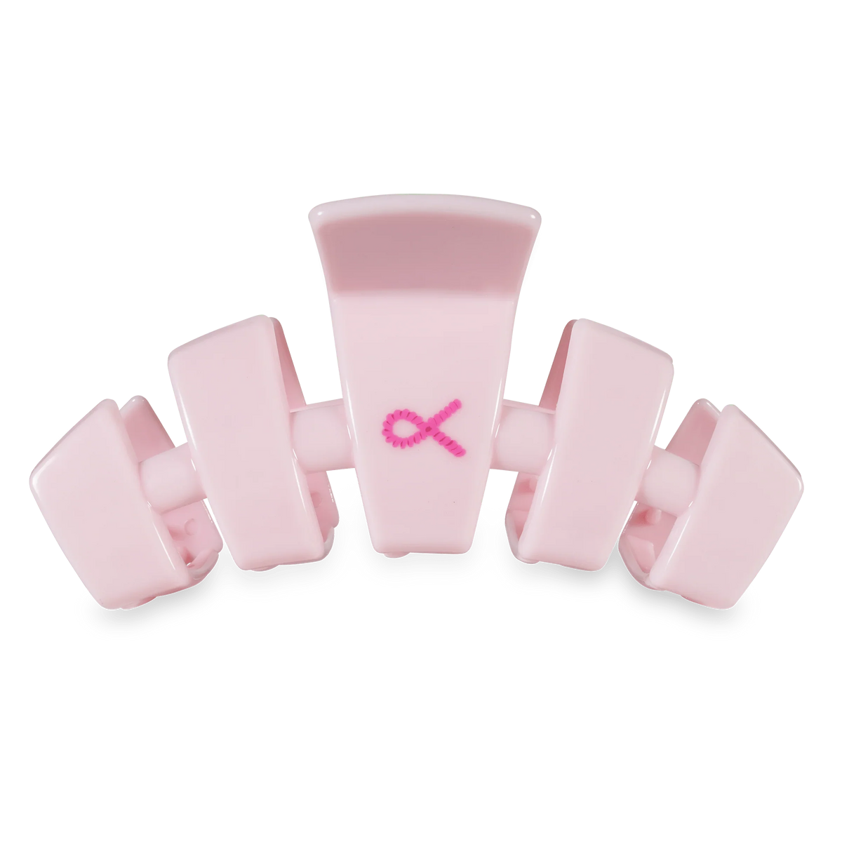 Classic Pink Ribbon Power Large Claw Clip