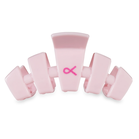 Classic Pink Ribbon Power Large Claw Clip