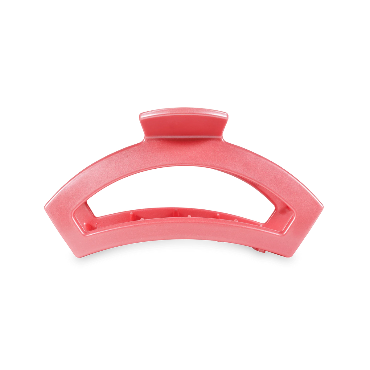 Open Calming Coral Medium Claw Hair Clip