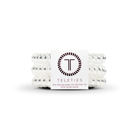 Crystal Clear Small Hair Ties