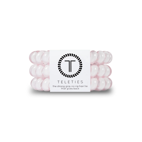 Rose Water Pink Large Hair Ties