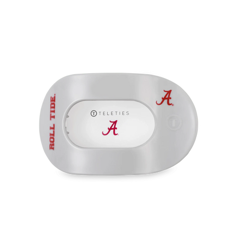 Roll Tide! Medium Flat Round Hair Clip