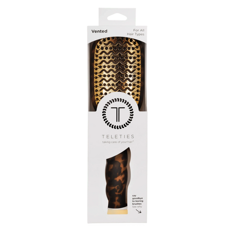 Vented Hair Brush - Tortoise
