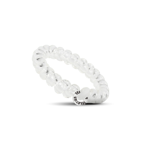 Crystal Clear Large Hair Ties