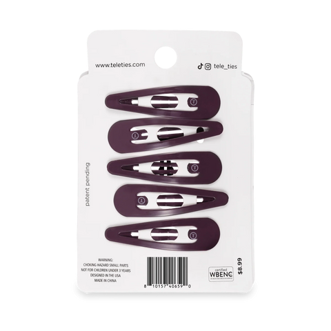 Purple Haze Snap Clips (6Ct)