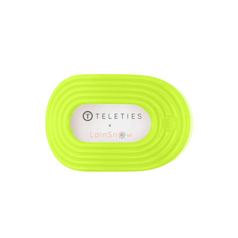 Palm Glow Medium Flat Round Hair Clip