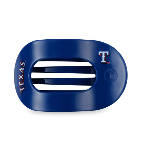 Texas Rangers Large Flat Round Hair Clip