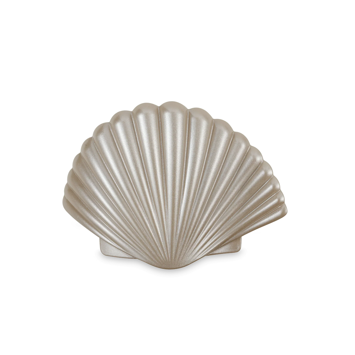 Shimmering Shell Small Flat Hair Clip