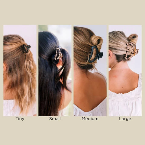 Open Coconut White Small Claw Hair Clip