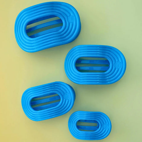 Miami Vice Small Flat Round Hair Clip