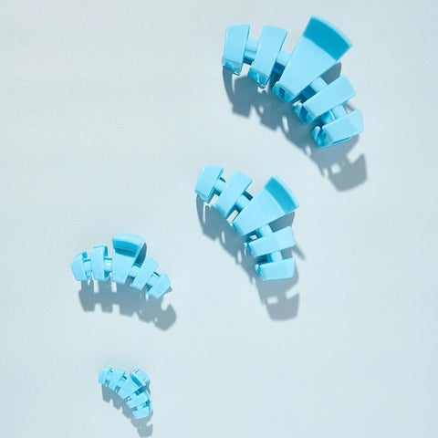 Classic Summer Sky Tiny Claw Clip