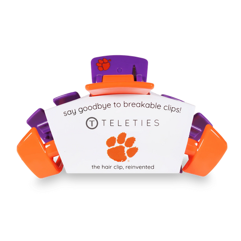 Clemson University Large Claw Clip