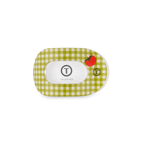 Locally Grown Small Flat Round Hair Clip