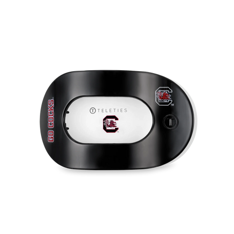 Go Cocks! Medium Flat Round Hair Clip