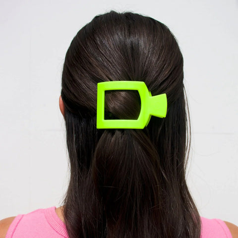 Summer Brights Small Flat Square Hair Clip