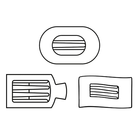 Mystery Large Flat Clip