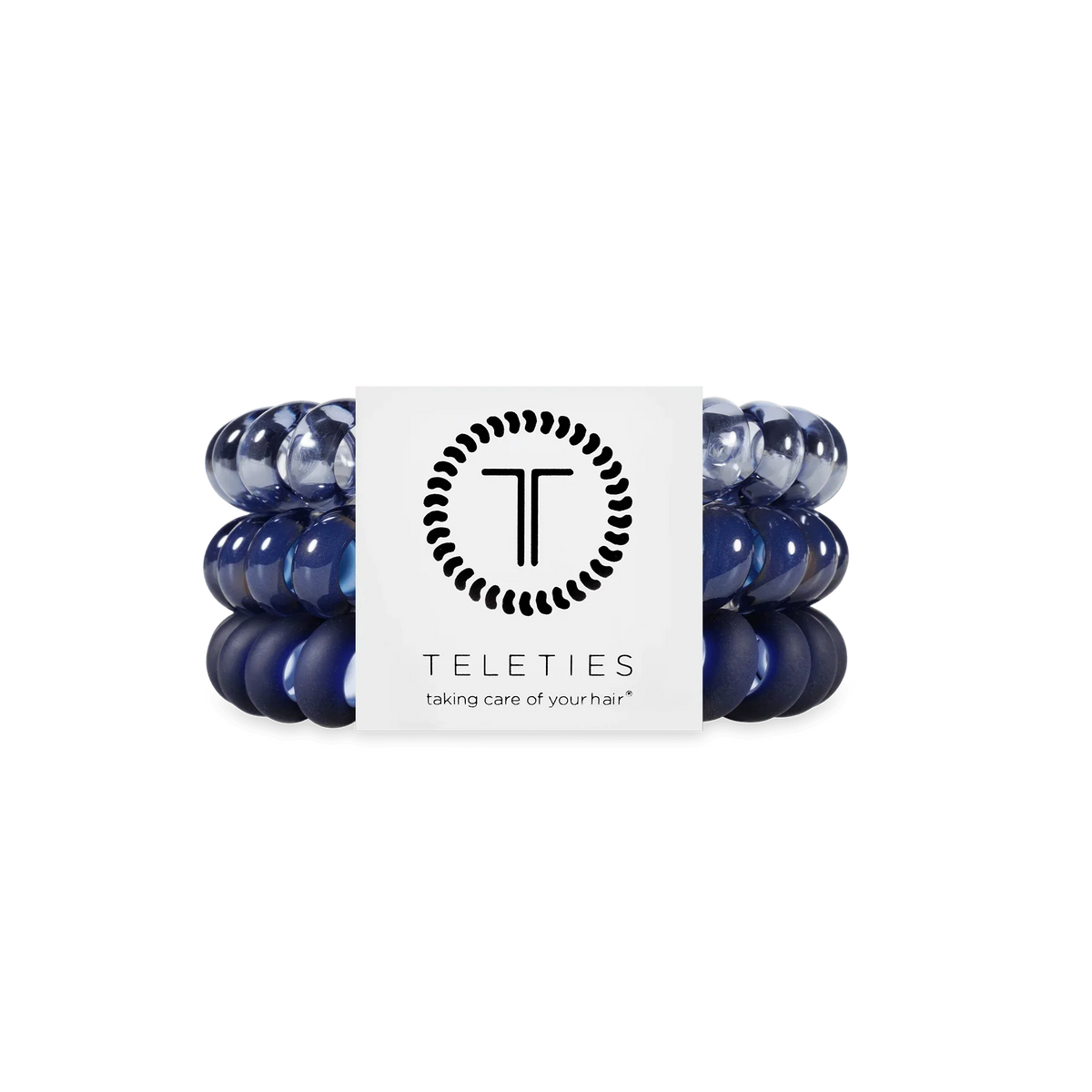 Nightfall Navy Large Hair Ties