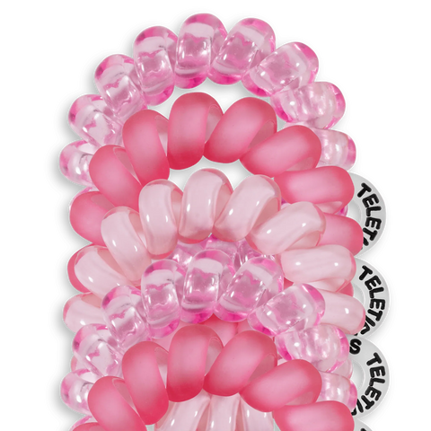 Pretty in Pink Tiny Hair Ties