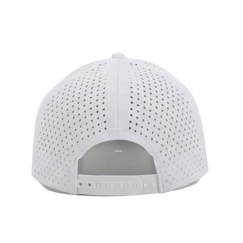 TELETIES Perforated Performance Hat - White